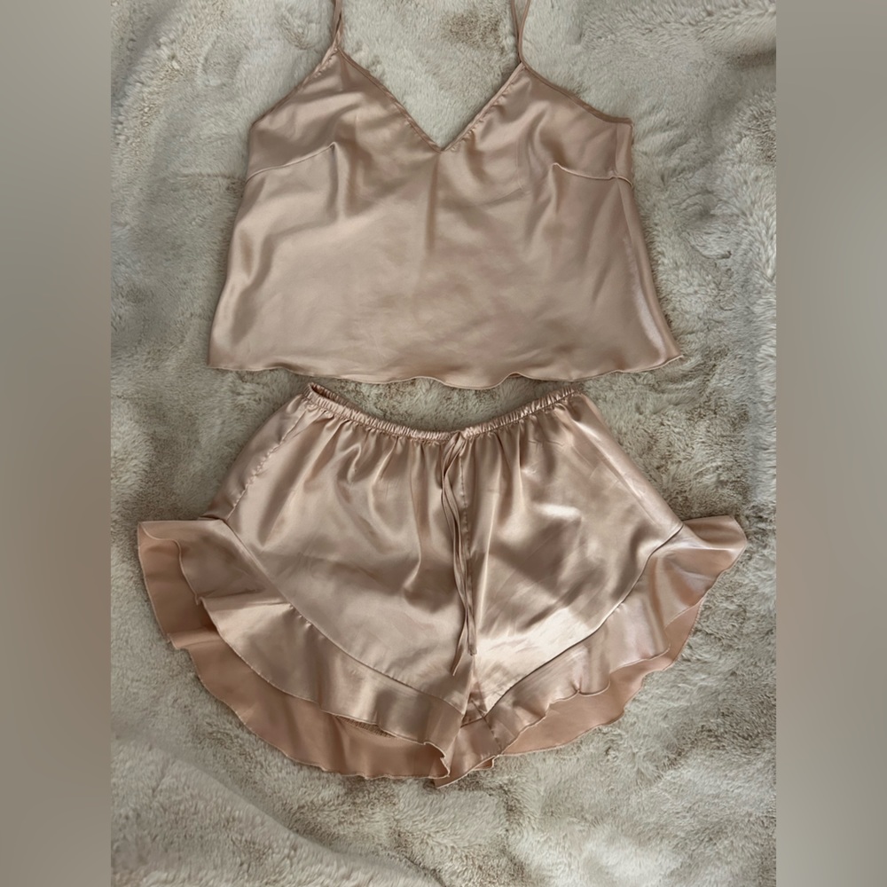 Champagne Bridal Pajamas
